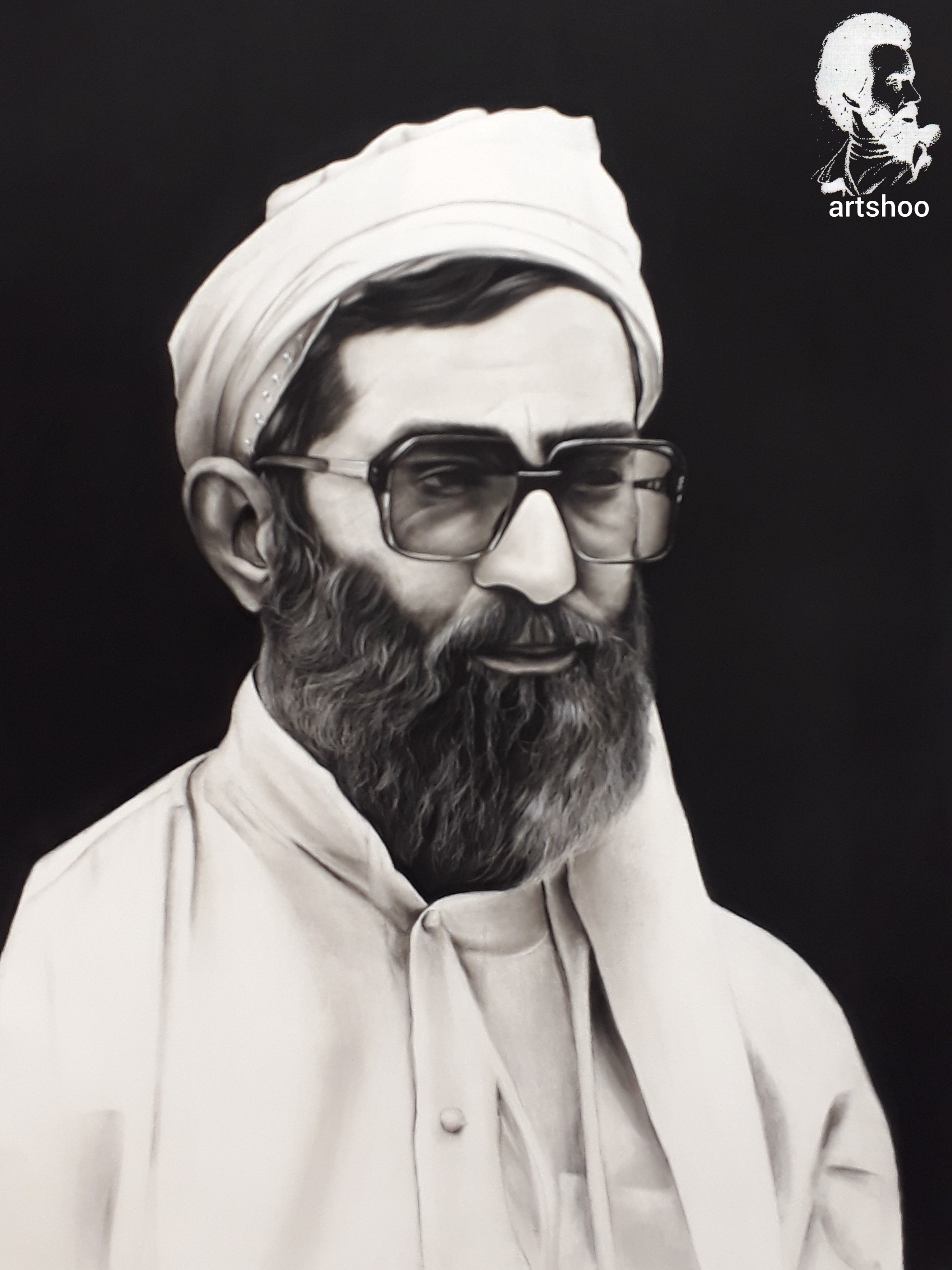 نقاشی سیاه قلم اورژینال